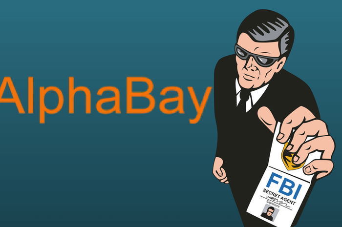 Ilustrasi sistem keamanan AlphaBay melawan FBI