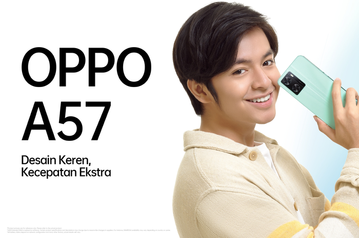 OPPO A57 akan segera dijual di Indonesia membawa desain yang stylish & keren