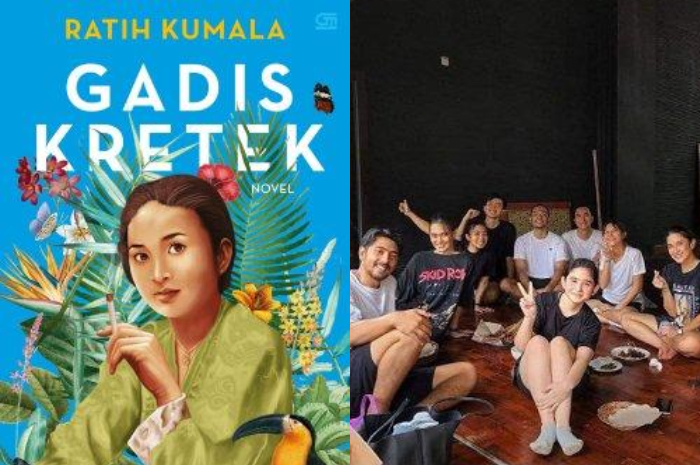 Kebersamaan aktor dan aktris serial Gadis Kretek Netflix.
