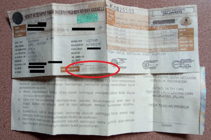 Kabar bagus buat pemilik motor yang pajaknya mati, program pemutihan di Jawa Barat berlaku sampai 31 Agustus 2022.