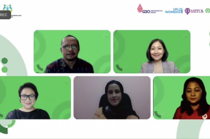 Virtual Media Briefing GoTo tetnang program Perempuan Bangkit