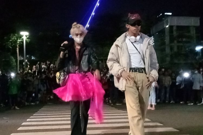 Remaja bernama Abdul Sofi Allail atau El Pencetus Fashion Show 'Citayam Fashion Week' 