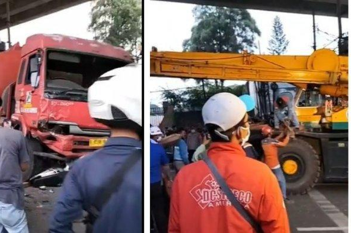 PT Pertamina pastikan bertanggungjawab atas kecelakaan truk Pertamina seruduk pemotor di Cibubur