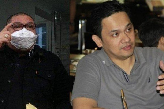 Kolase foto Razman Nasution dan Farhat Abbas