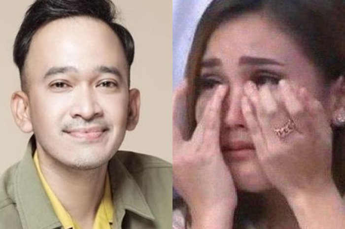 Kolase foto Ruben Onsu dan Ayu Ting Ting