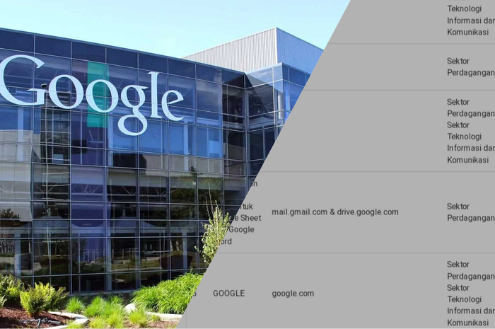 Ilustrasi Google didaftarkan CV Daun Jati di PSE milik Kominfo.