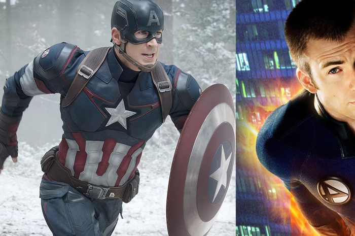 Chris Evans Lebih Memilih Menjadi Human Torch Dibanding Captain America