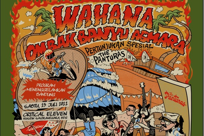 Rayakan album baru, The Panturas akan menggelar tur 'Wahana Ombak Banyu Asmara' di Bandung, Jogja, dan Jakarta.
