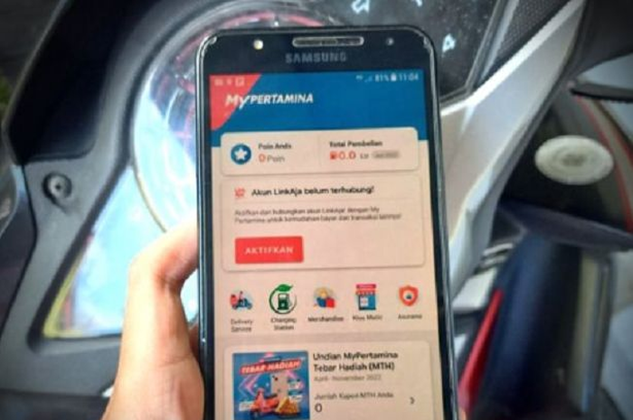 Foto ilustrasi beli Pertalite wajib pakai MyPertamina.