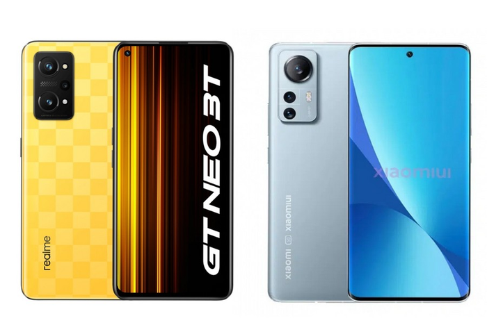 Realme GT Neo 3T dan Xiaomi 12 Lite