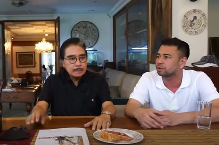 Raffi dan Gigi berkunjung ke kediaman Hotma Sitompul