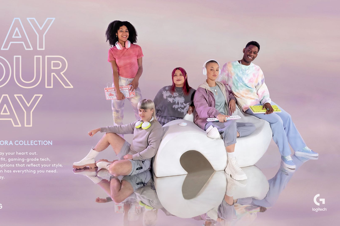 Logitech Aurora Collection, aksesoris gaming untuk perempuan resmi hadir.