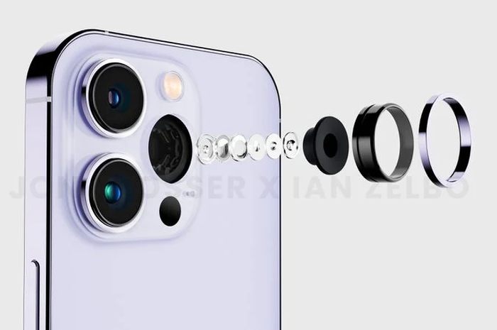 Ilustrasi kamera iPhone 14