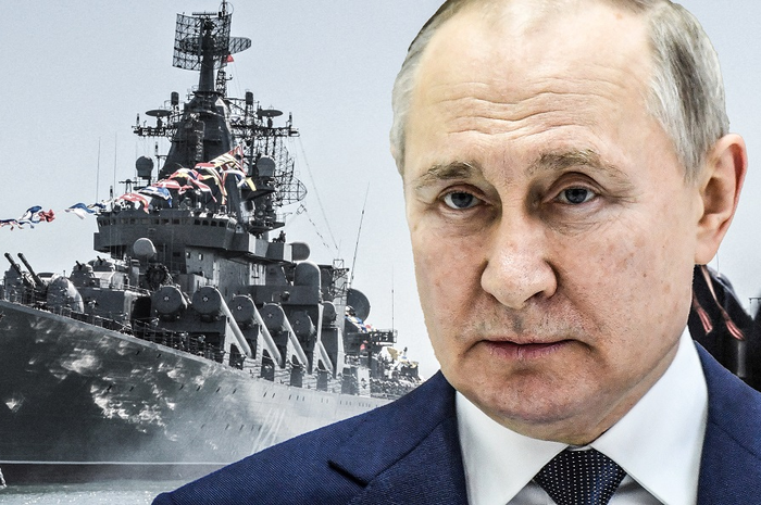 Ilustrasi Vladimir Putin menjalankan doktrin baru AL Rusia
