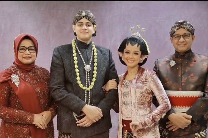 Momen pernikahan putri sulung Anies Baswedan, Mutiara Baswedan.