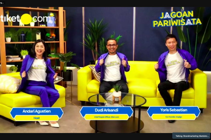 Jagoan Pariwisata Tiket.com