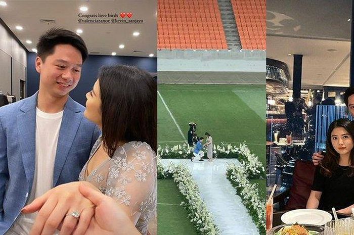 Kevin Sanjaya dan Valencia Tanoesoedibjo go public sejak awal tahun 2022 ini.