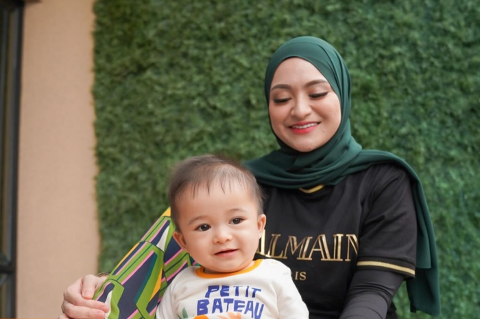 Nathalie Holscher dan Adzam.
