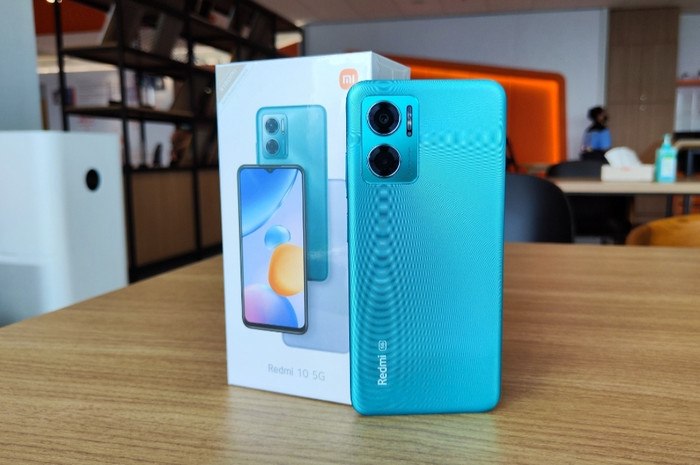 Redmi 10 5G meluncur di Indonesia sebagai HP 5G 2 jutaan terbaru.