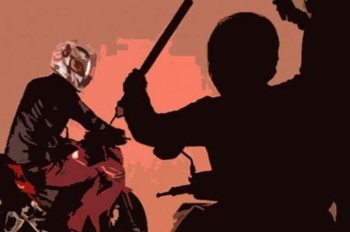 Gambar ilustrasi. Pelaku begal