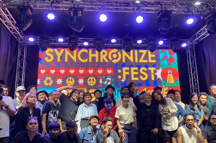 Konferensi Pers pengumuman full line up Synchronize 2022