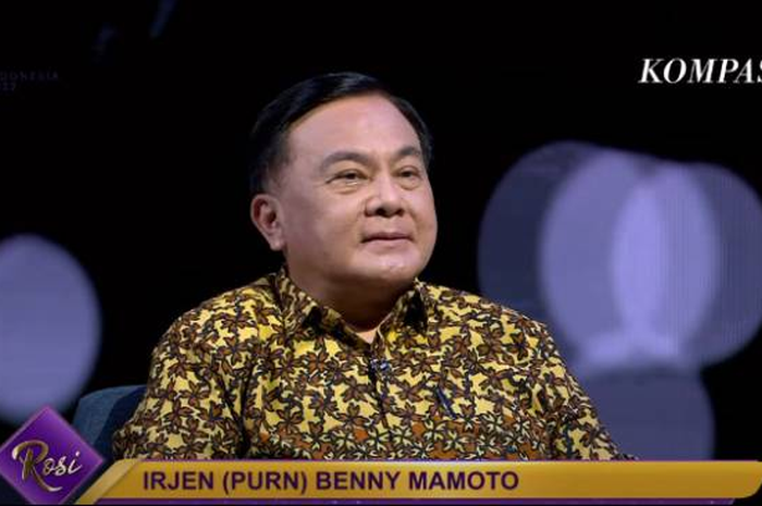 Ketua Harian Kompolnas Irjen (Purn) Benny Mamoto dalam program Rosi KOMPAS TV, Kamis (11/8/2022)