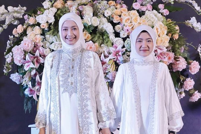 Desy Ratnasari dan Nasywa Nathania Hamzah sang putri. 