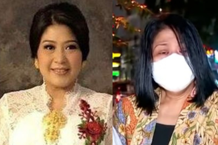 Potret Putri Candrawathi yang beredar, dan sosok wanita yang disebut-sebut sebagai Putri Candrawathi saat mendatangi Mako Brimob 