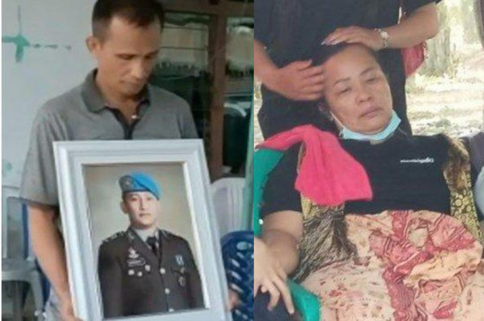 Orang tua Bridagir J,  Rosti Simanjuntak dan Samuel Hutabarat