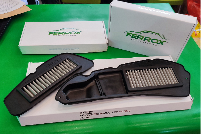 Filter udara Ferrox untuk Yamaha Fazzio dan Honda ADV 160 meluncur di GIIAS 2022