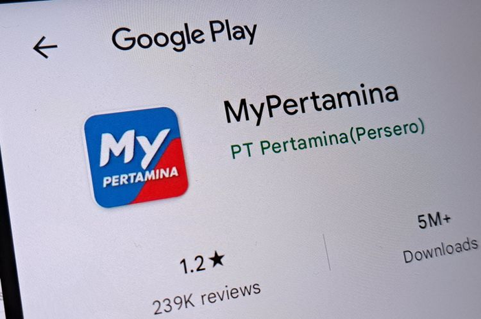 Ilustrasi Aplikasi MyPertamina