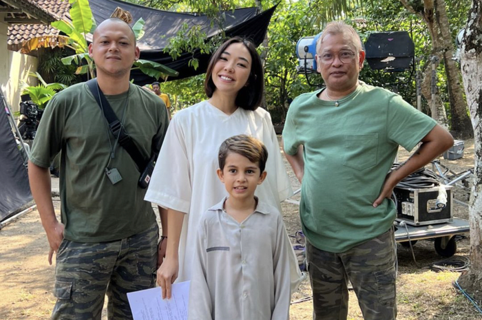 Gisel yang main film lagi ternyata pernah korbankan Gading Marten demi tampil di layar bioskop. Foto Gempi diunggah. 