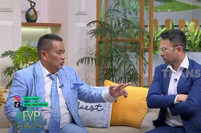 Hotman Paris dan Raffi Ahmad dalam acara FYP