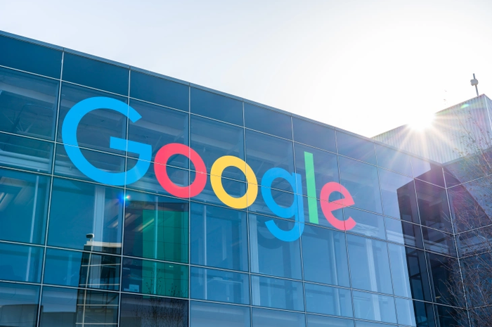 Ilustrasi kantor perusahaan Google 