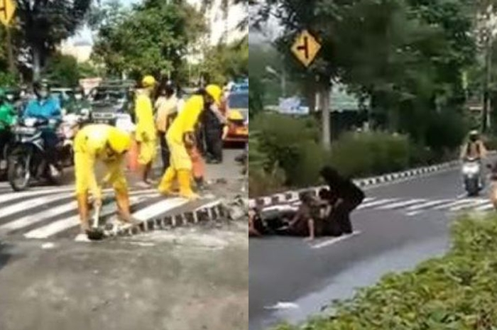 Tenang aja kalau ketemu polisi tidur yang bikin pemotor jatuh, tinggal lapor.