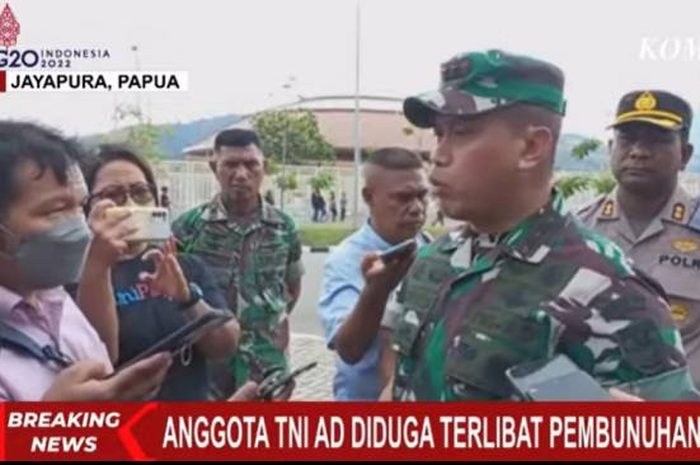 6 Prajurit TNI AD Diduga Terlibat Pembunuhan Disertai Mutilasi