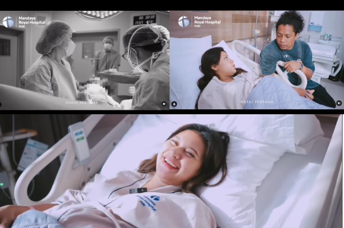 Indah Permatasari melahirkan anak pertama.