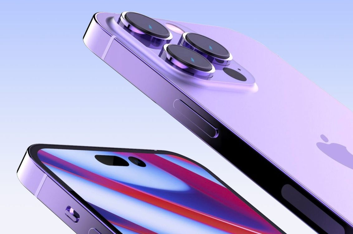 Gambar render iPhone 14 series yang disindir samsung