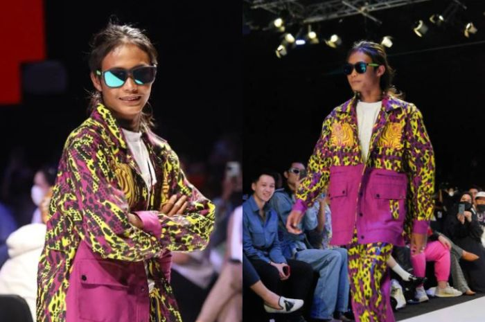 Aksi Bonge catwalk di JF3 Fashion Festival 2022 yang bikin takjub netizen.