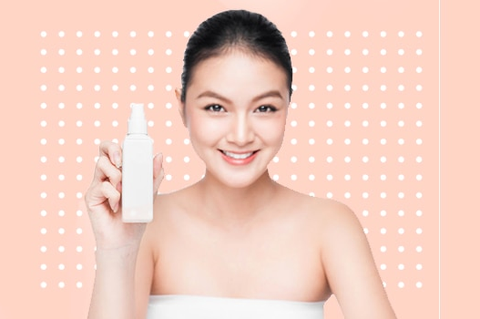 Ilustrasi setting spray hacks bikin makeup makin on point
