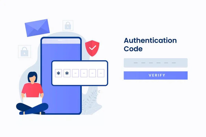 Ilustrasi verifikasi kode One Time Password (OTP)
