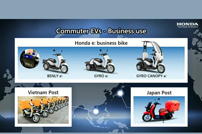 Motor listrik Honda yang cocok buat kurir