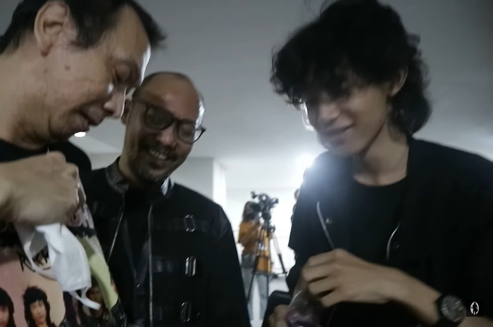 Rizky Langit Ramadhan minta kaos band lama Yoyo Padi, Andromedha