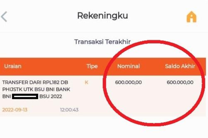 Pemberitahuan bantuan pemerintah Rp 600 ribu atau BSU 2022 tahap 2 cair minggu ini.