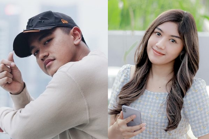 Kolase foto Kaesang Pangarep dan Erina Gudono 
