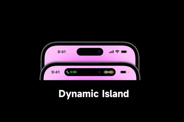 Dynamic Island di iPhone 14 Pro