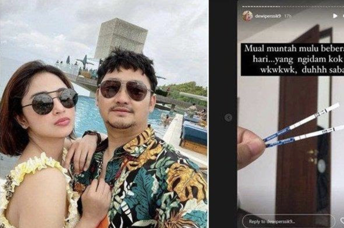 Angga Wijaya balas Dewi Perssik yang posting foto test pack 2 garis. Semoga beliau dijauhkan dari orang tidak jujur.
