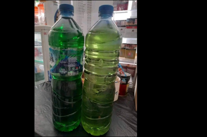 Viral foto Pertalite yang dikira dicampur Premium jadi boros