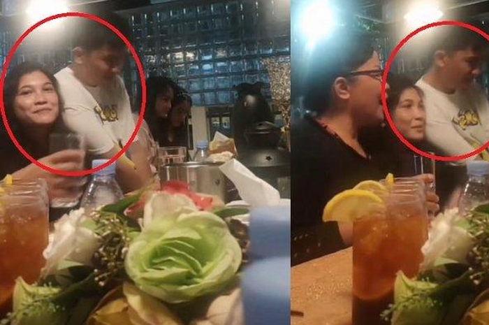Momen akrab Vera Simanjuntak dan Reza Hutabarat.
