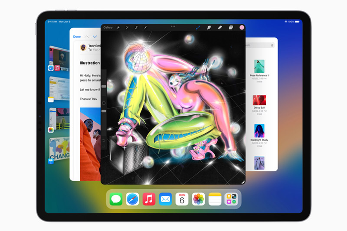 Stage Manager di iPadOS 16